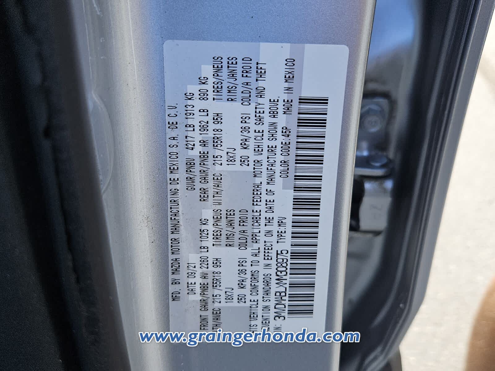 2021 Mazda Mazda CX-30 Select