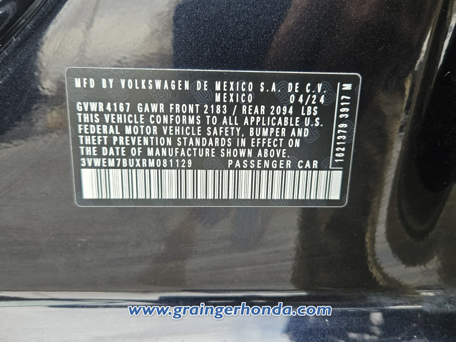 2024 Volkswagen Jetta SE