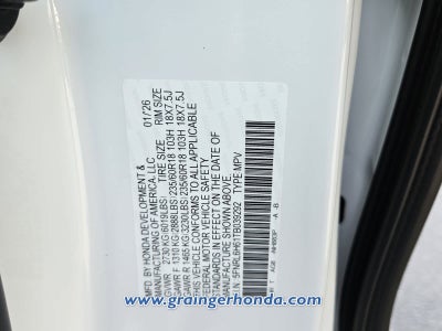 2026 Honda Odyssey EX-L