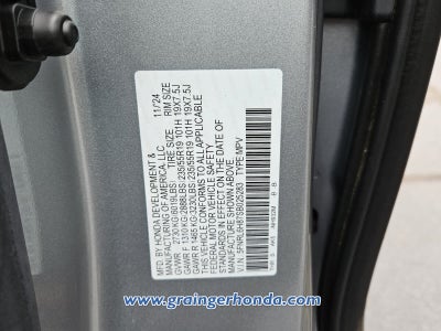 2025 Honda Odyssey Touring