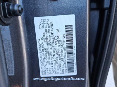 2025 Honda Odyssey Touring