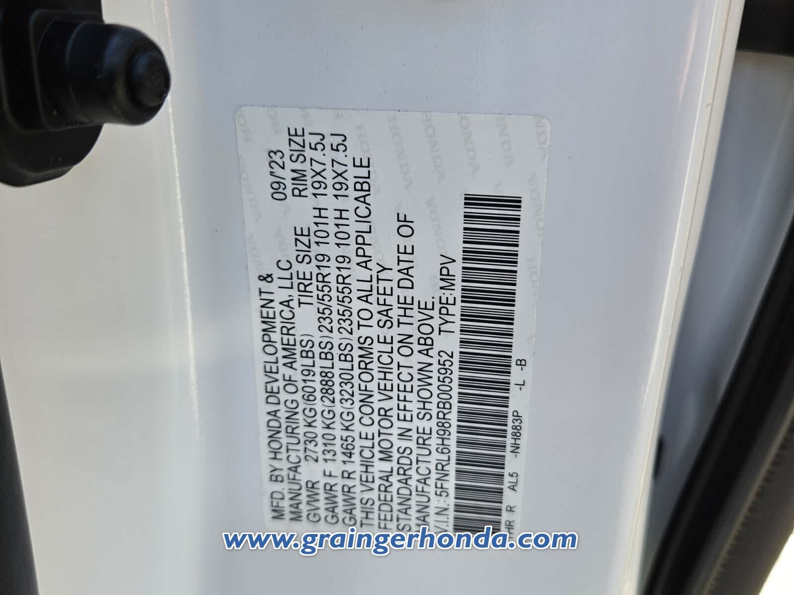 2024 Honda Odyssey Elite