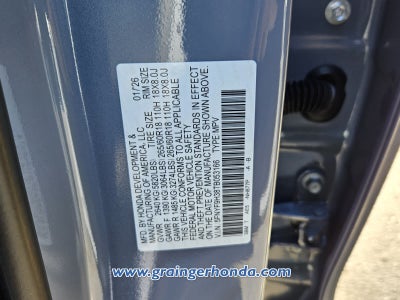 2026 Honda Passport RTL