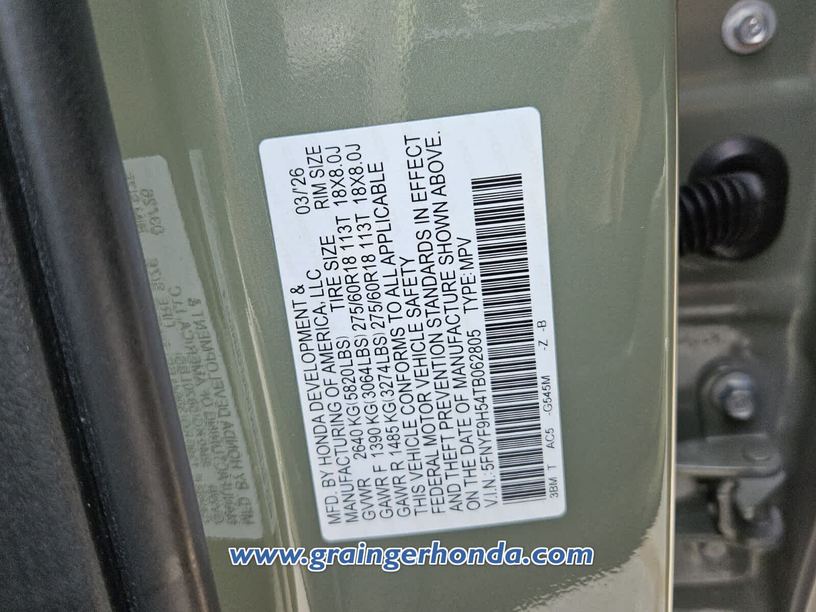 2026 Honda Passport TrailSport