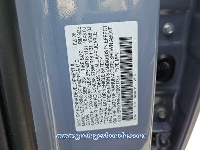 2026 Honda Passport TrailSport Elite