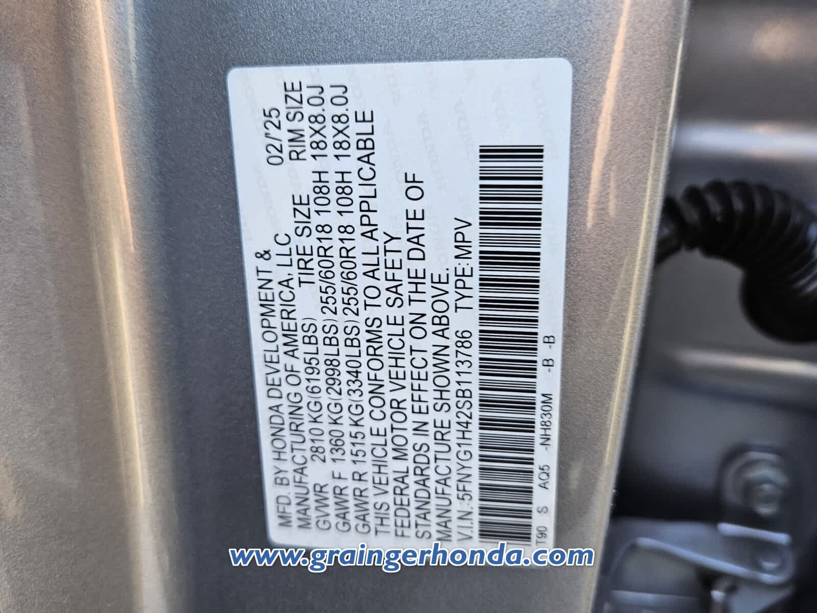 2025 Honda Pilot EX-L