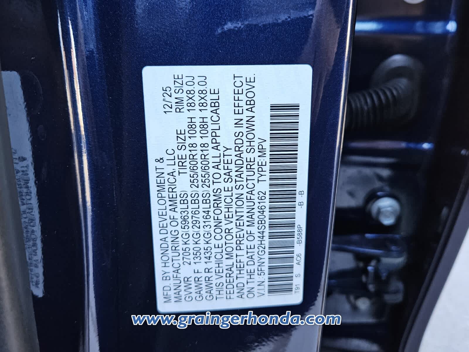 2025 Honda Pilot EX-L