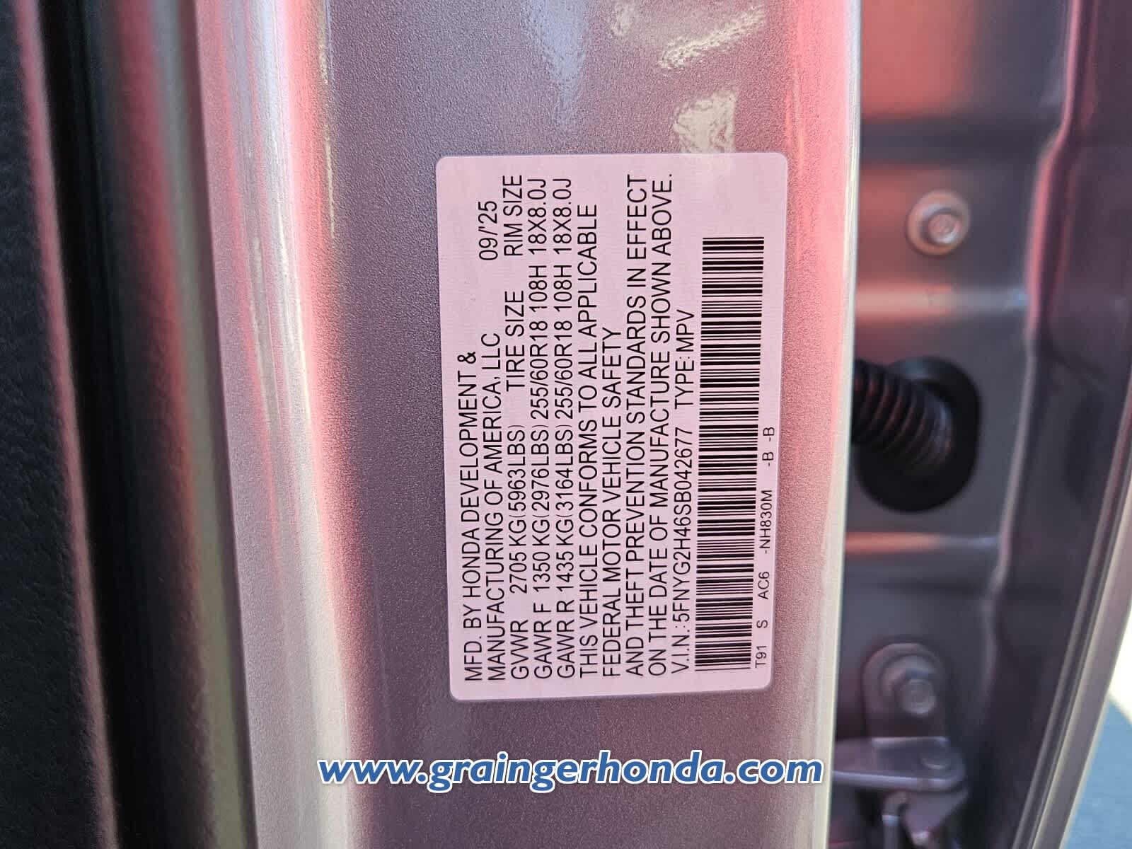 2025 Honda Pilot EX-L