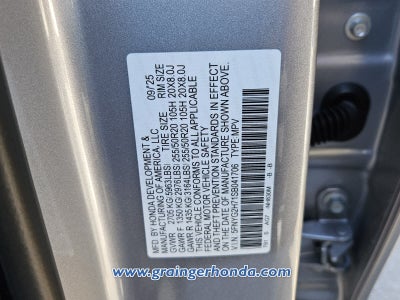 2025 Honda Pilot Touring+