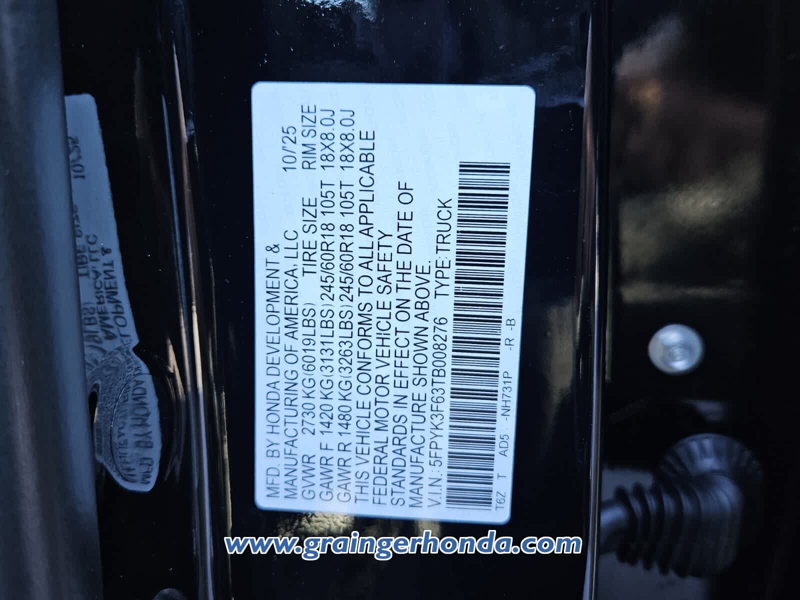 2026 Honda Ridgeline TrailSport