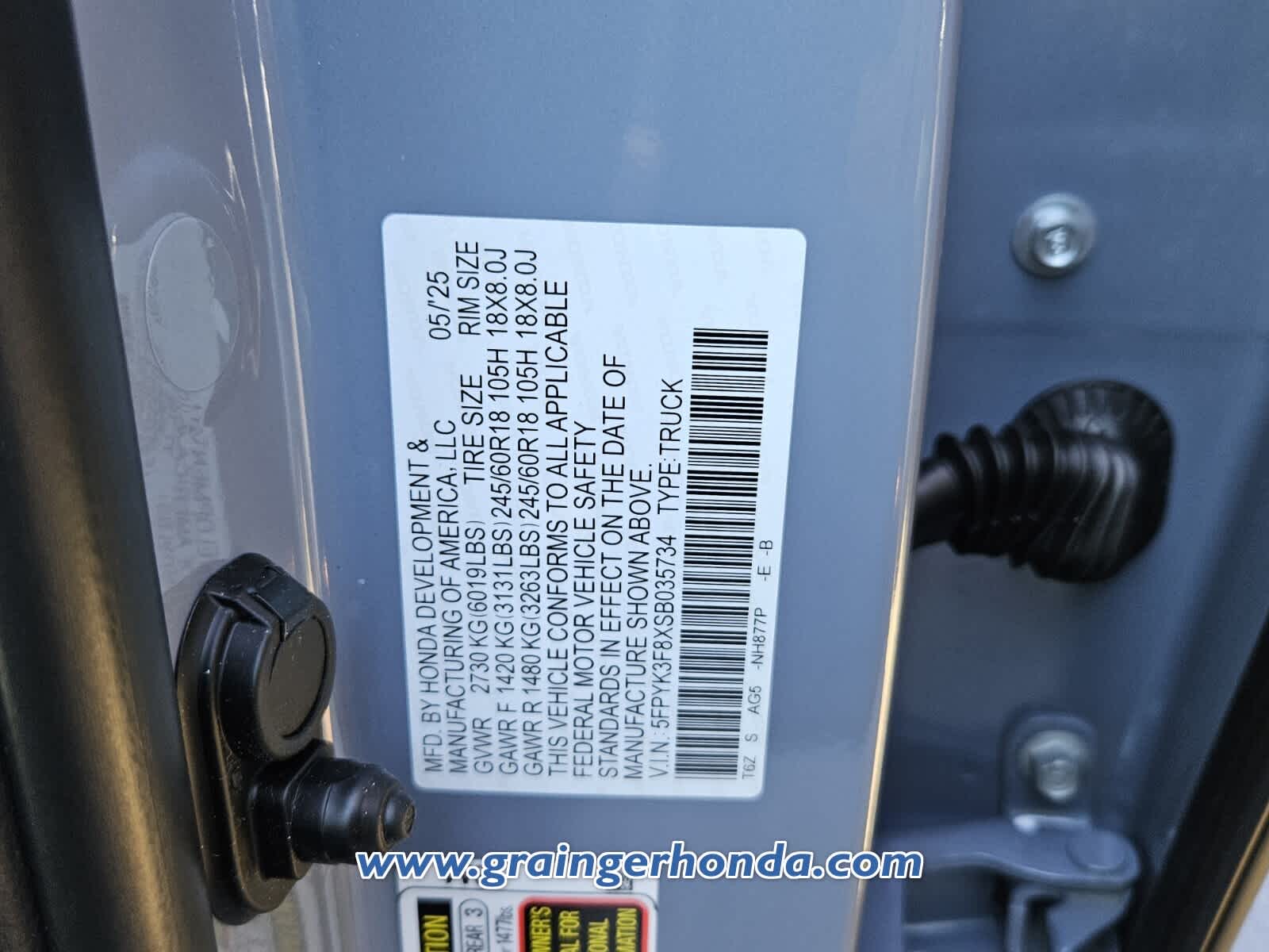 2025 Honda Ridgeline Black Edition