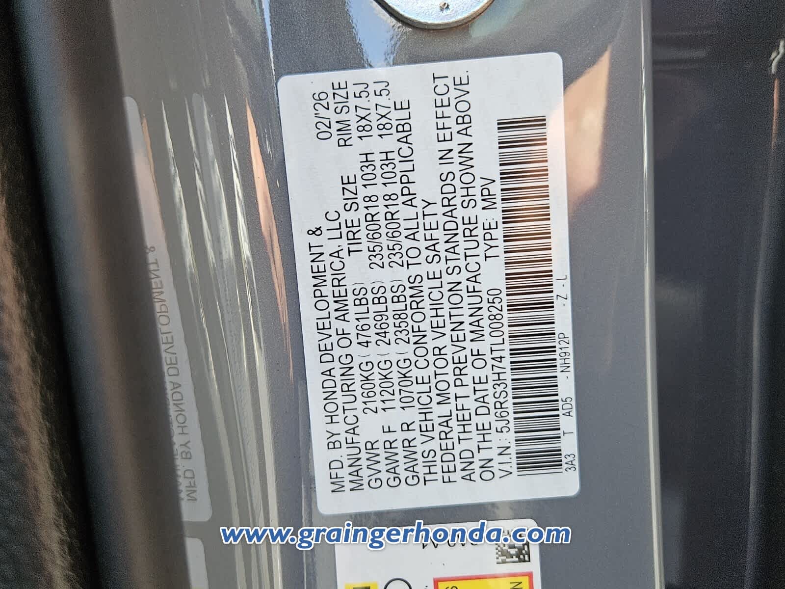 2026 Honda CR-V EX-L