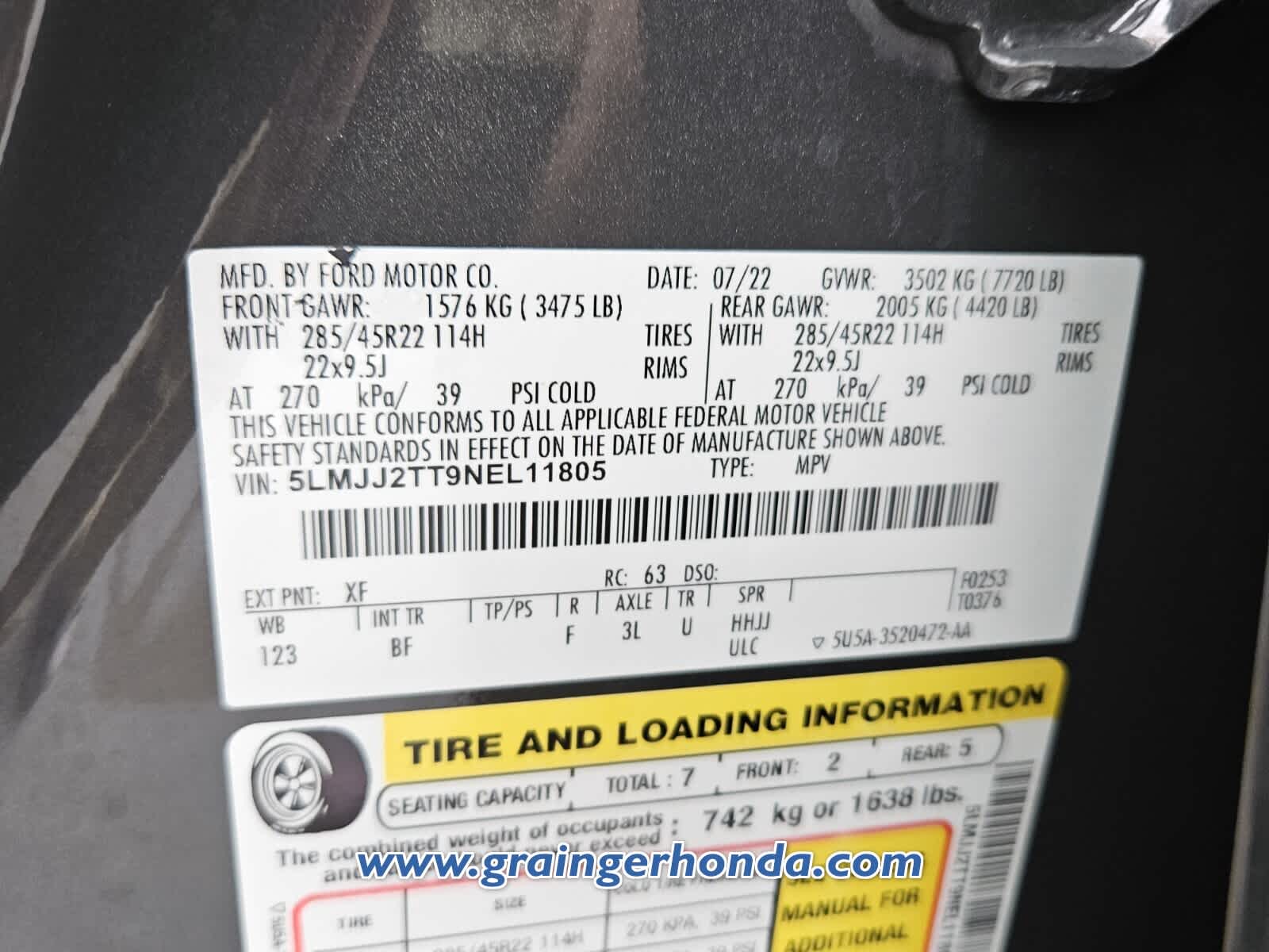 2022 Lincoln Navigator Black Label