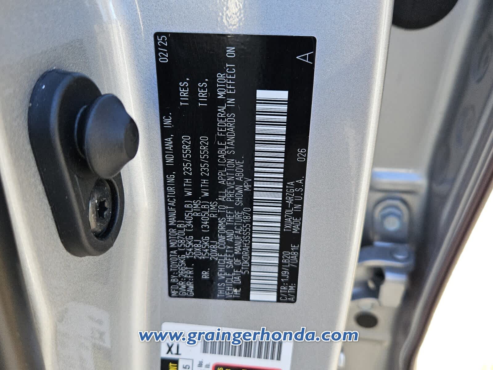 2025 Toyota Highlander Limited