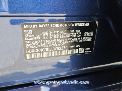 2020 BMW X5 sDrive40i sDrive40i