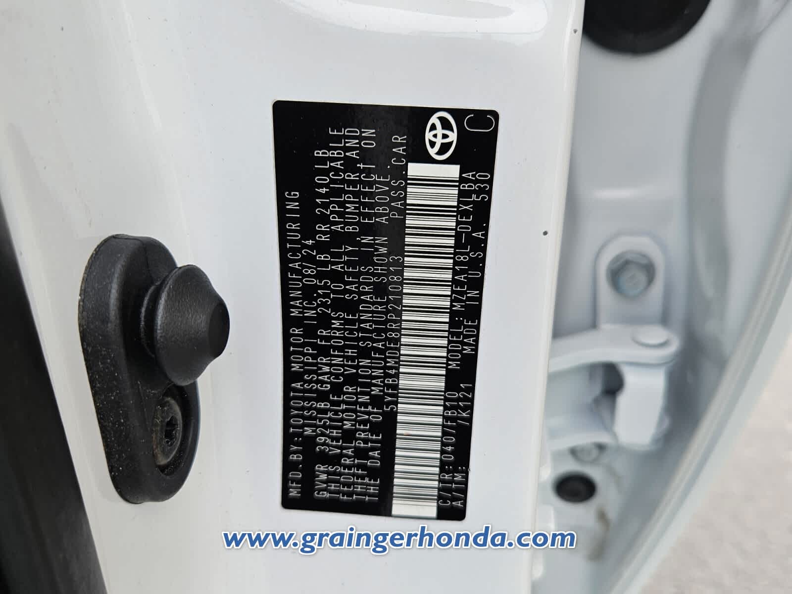 2024 Toyota Corolla LE