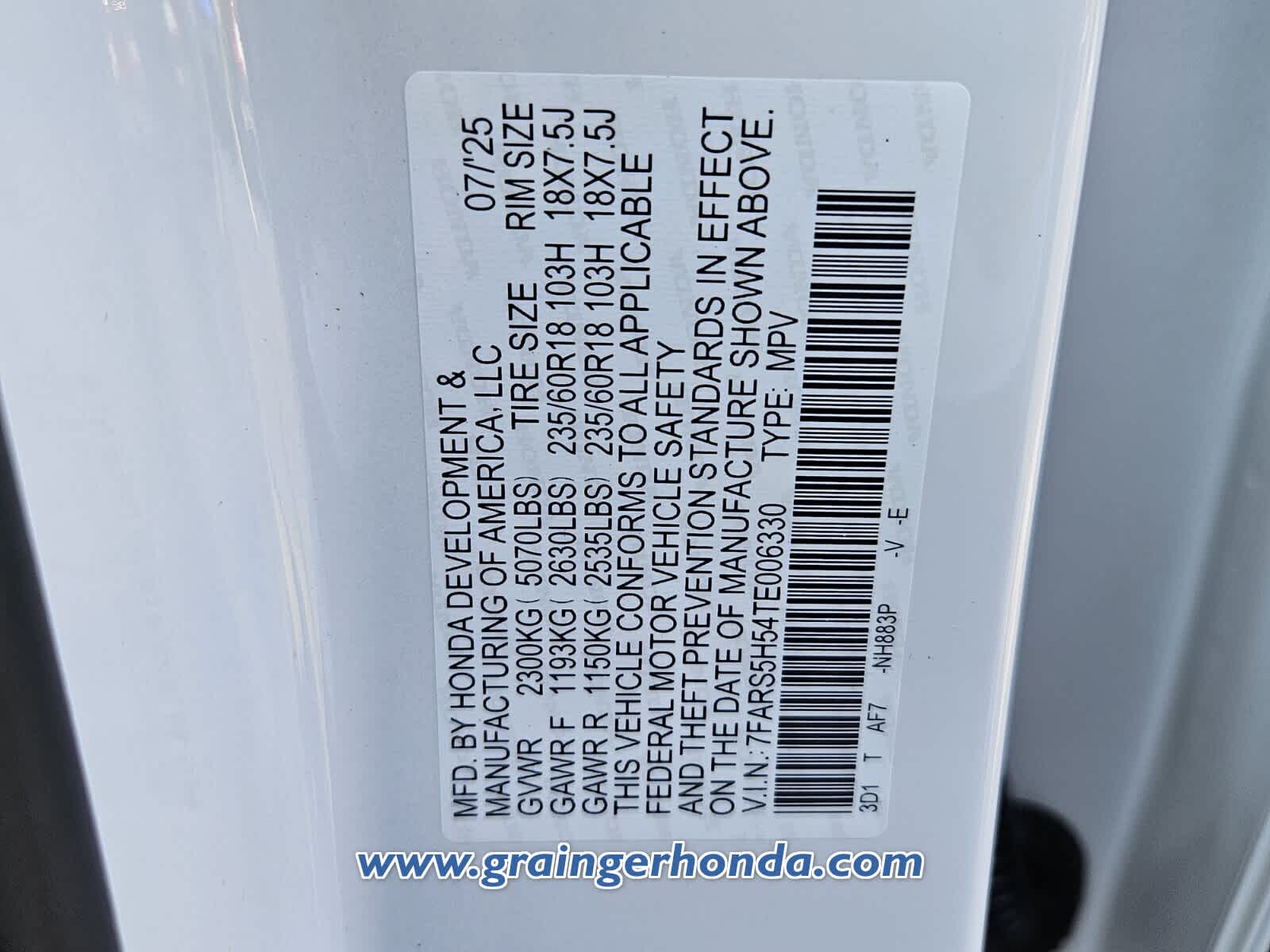 2026 Honda CR-V Hybrid Sport