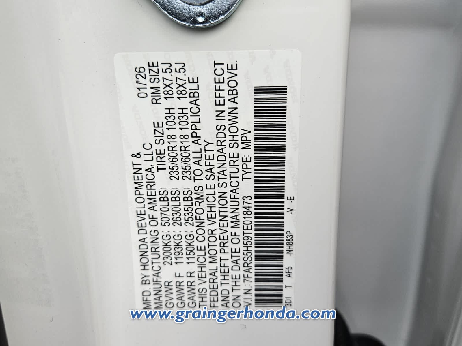 2026 Honda CR-V Hybrid Sport