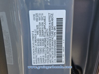 2026 Honda CR-V Hybrid Sport