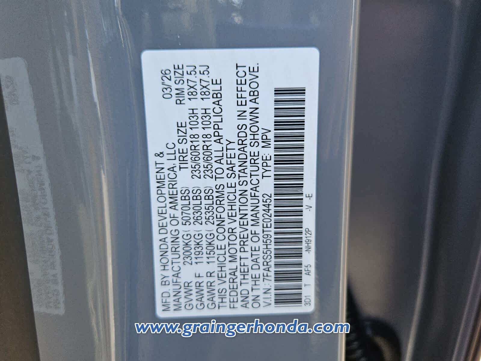 2026 Honda CR-V Hybrid Sport