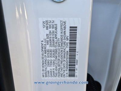 2026 Honda CR-V Hybrid Sport