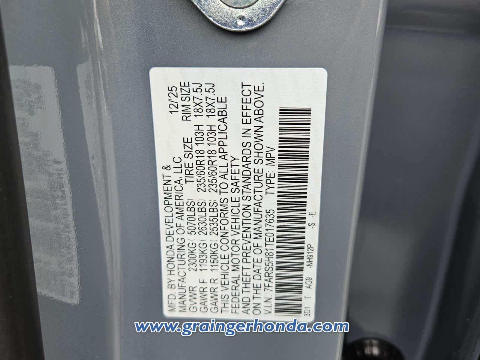 2026 Honda CR-V Hybrid Sport-L