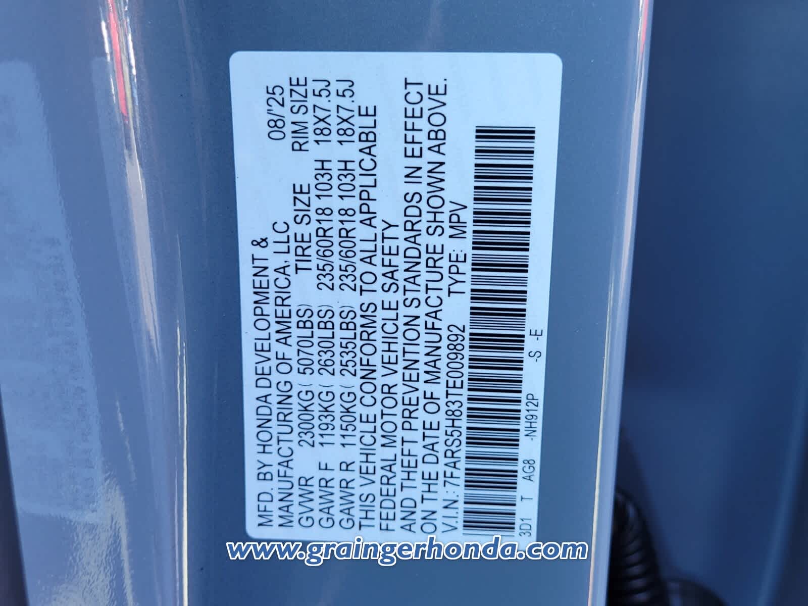 2026 Honda CR-V Hybrid Sport-L