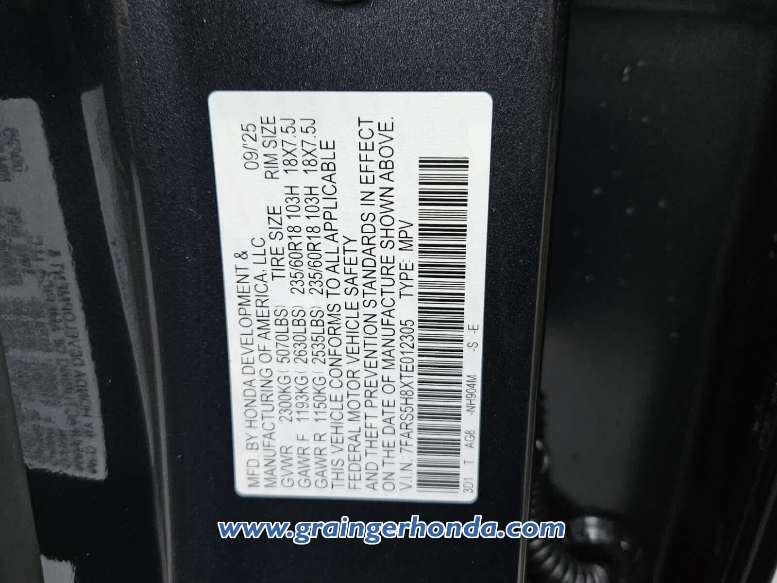 2026 Honda CR-V Hybrid Sport-L