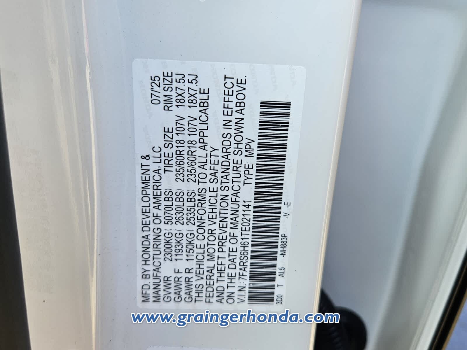 2026 Honda CR-V Hybrid TrailSport