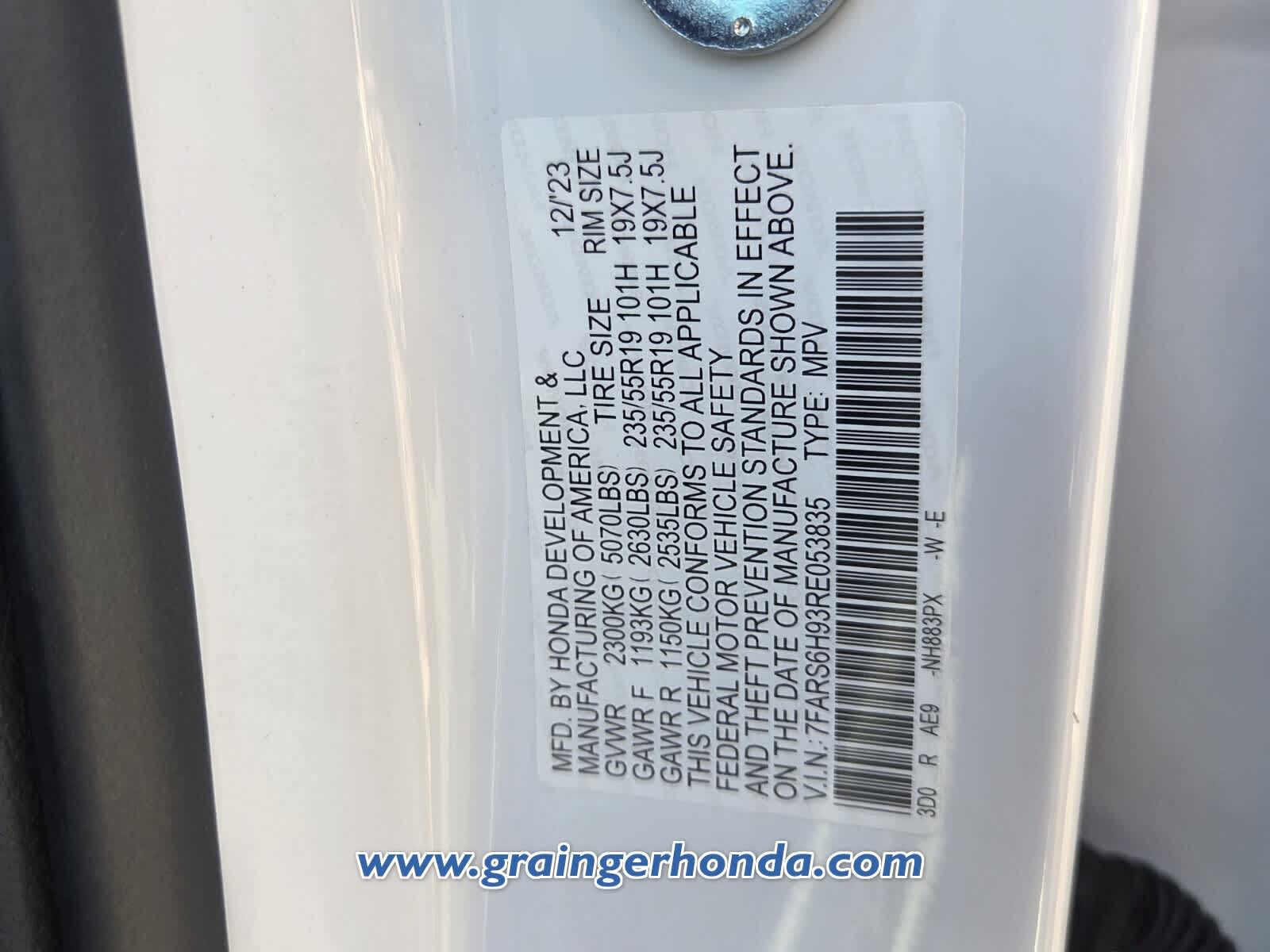 2024 Honda CR-V Hybrid Sport Touring