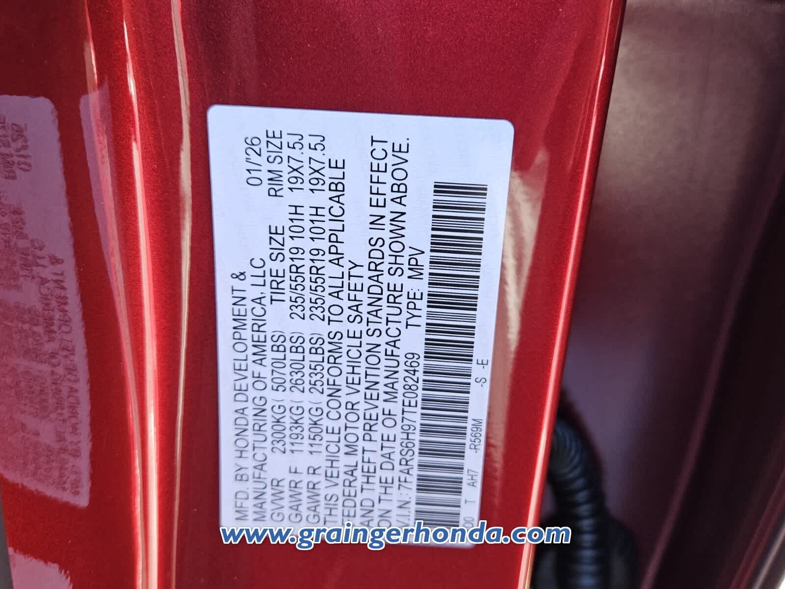 2026 Honda CR-V Hybrid Sport Touring