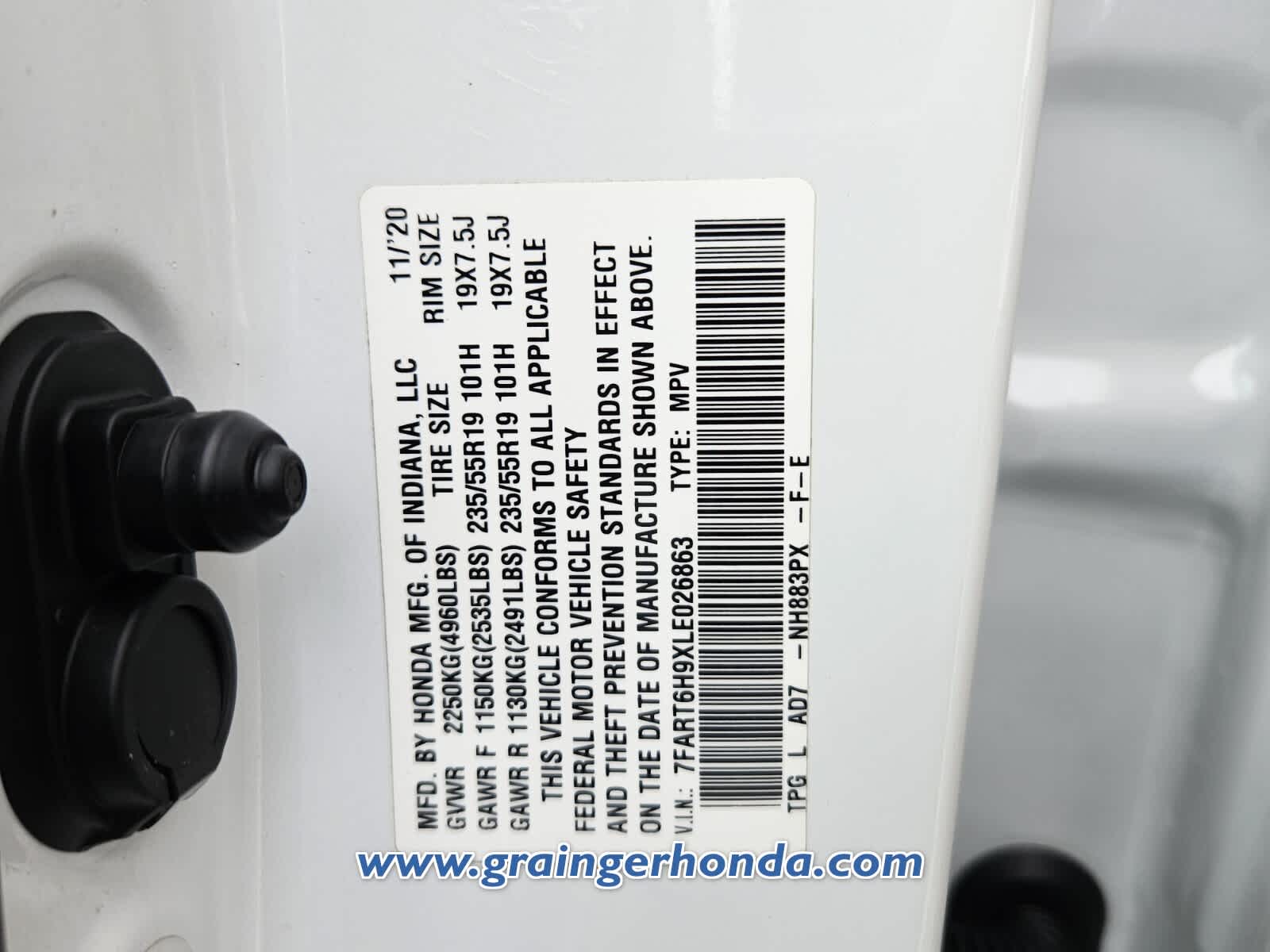 2020 Honda CR-V Hybrid Touring