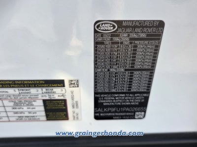 2023 Land Rover Range Rover SE