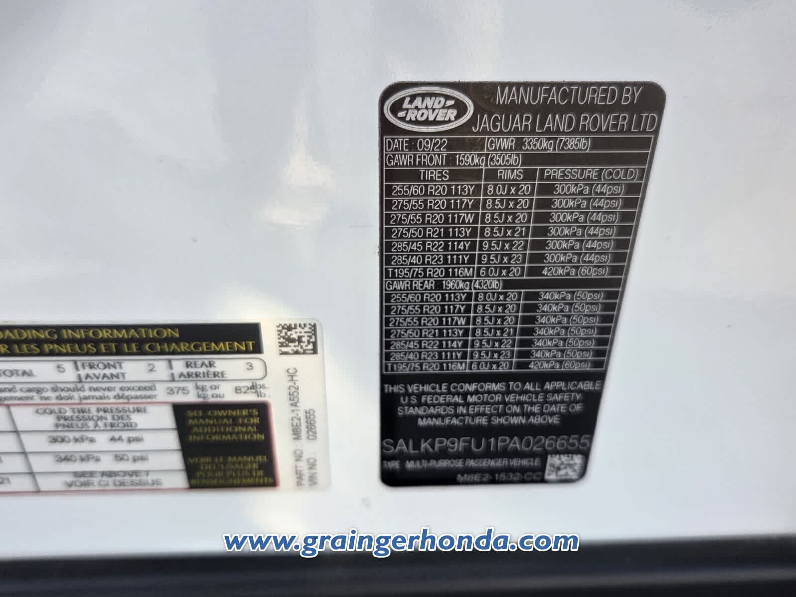 2023 Land Rover Range Rover SE