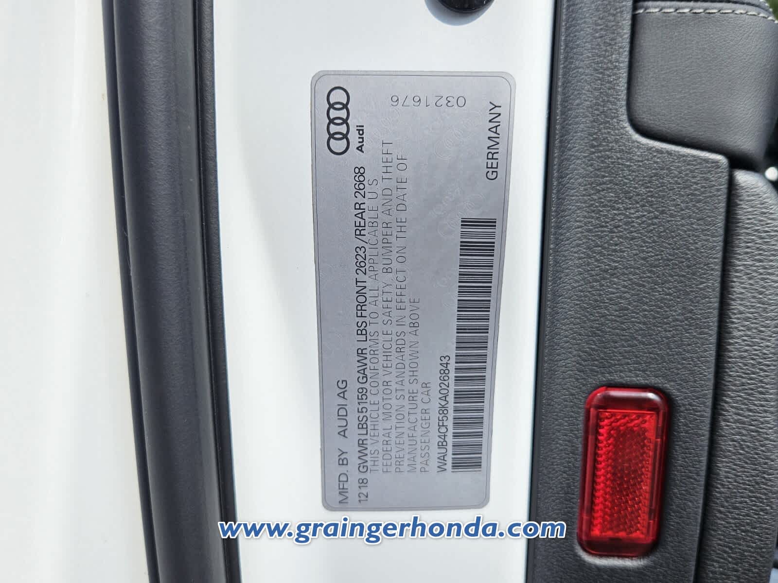 2019 Audi S5 Sportback Premium Plus